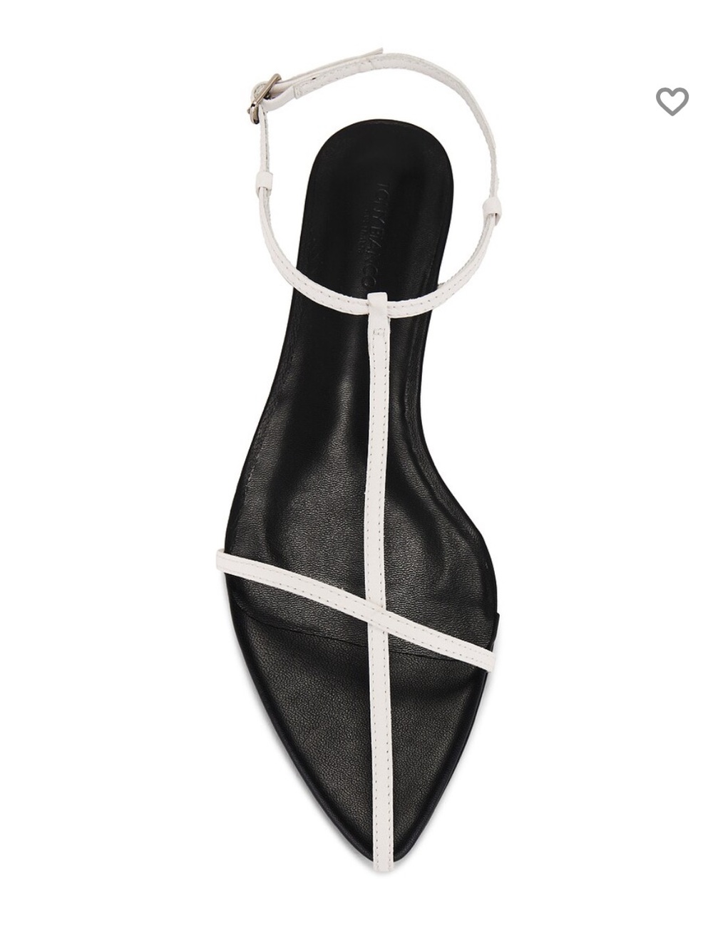 TONY BIANCO - NoHo sandal in white